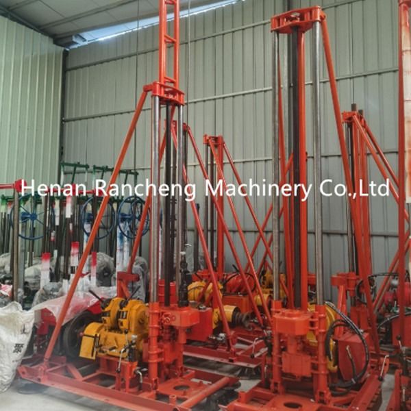 150m Portable Hydraulic Core Drilling Rig Machine With 10.6KW 15HP Changchai