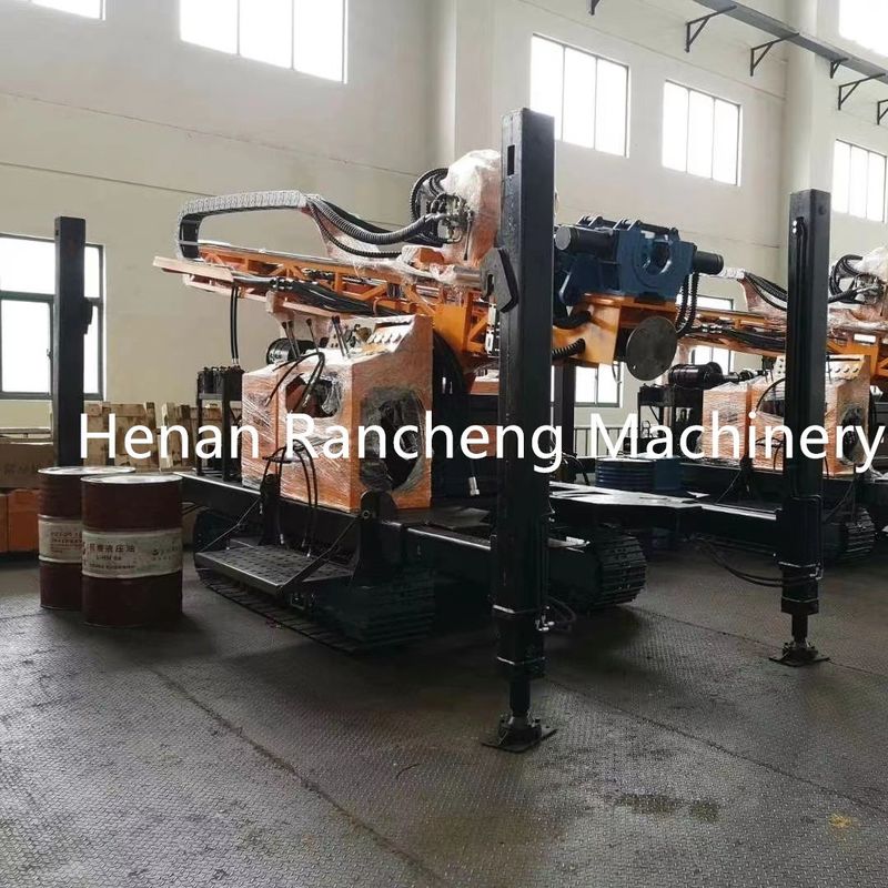 RCJ150RC Hydraulic Engineer Drilling Rig 150m Drill Depth Crawler Type  Hydraulic RC Drilling Machine