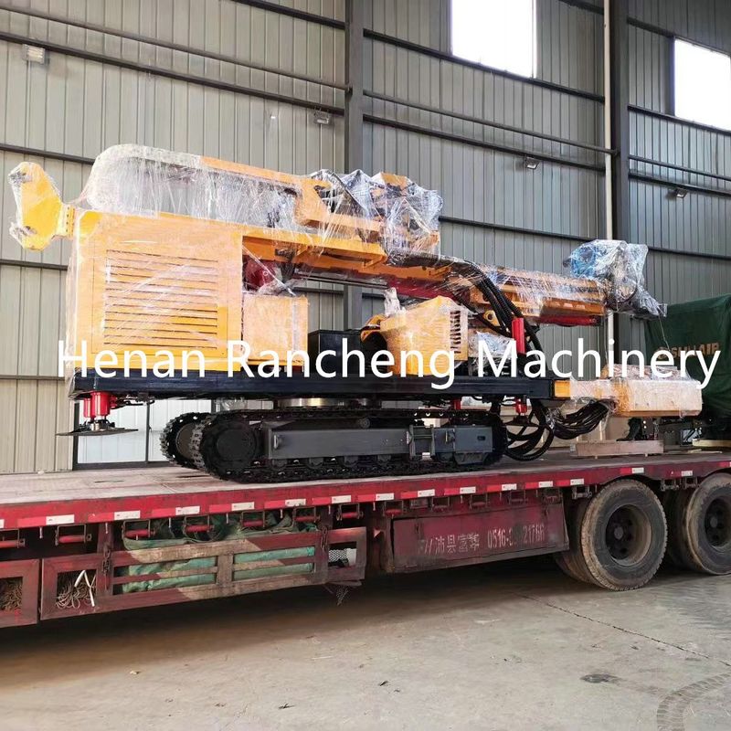 RCJ150RC Hydraulic Engineer Drilling Rig 150m Drill Depth Crawler Type  Hydraulic RC Drilling Machine