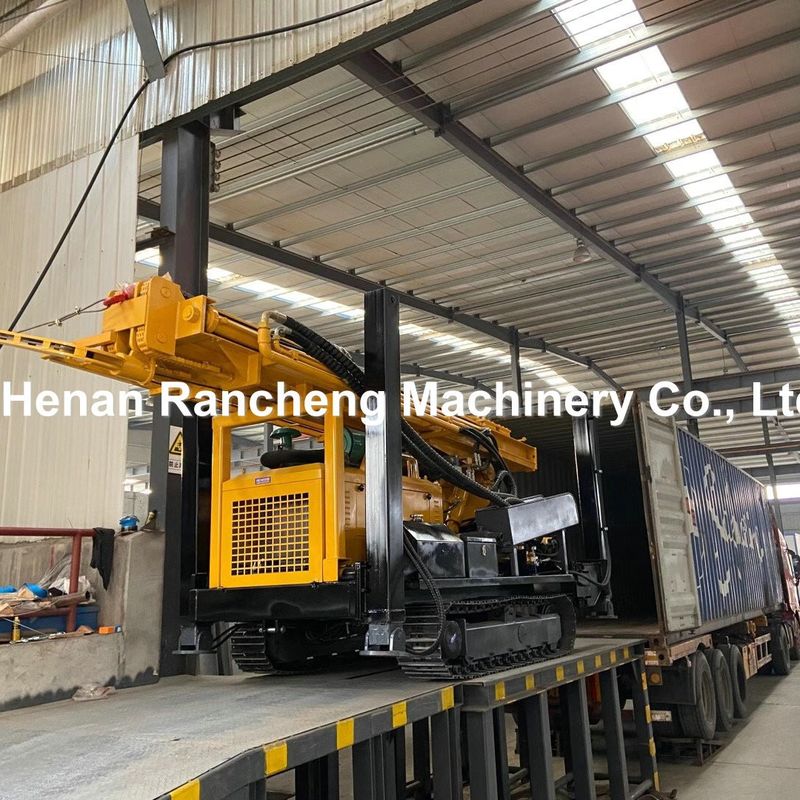Drilling Depth 580m Deep Borehole Water Well Drilling Machine 28T Lifting Force