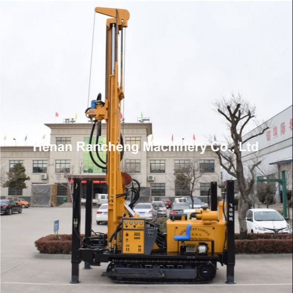 Drilling Depth 580m Deep Borehole Water Well Drilling Machine 28T Lifting Force