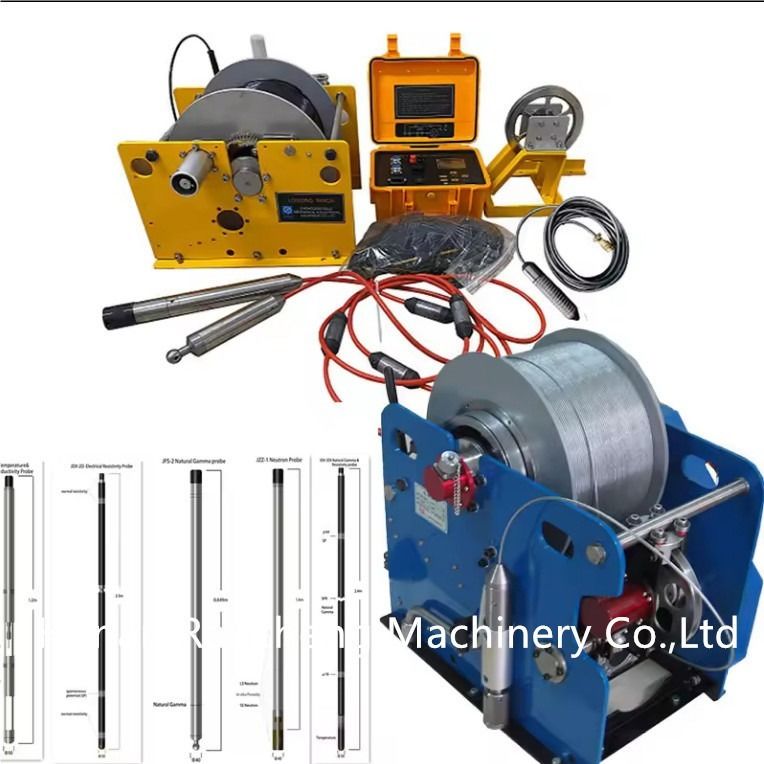 300m RCQ-2D Borehole Logging Equipment with JMZD-2D Sidewall Density Gamma Probe