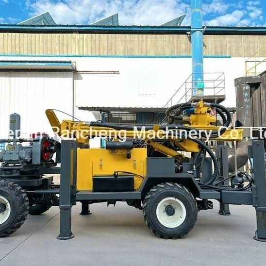 220m Water Well Drilling Rig With 65KW Quanchai Engine And 13T Lifting Force
