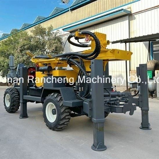 220m Water Well Drilling Rig With 65KW Quanchai Engine And 13T Lifting Force