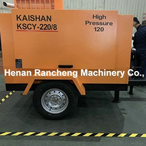 KSCY220/8 Air Compressor 75HP Diesel Engine Screw Portable Air Compressors