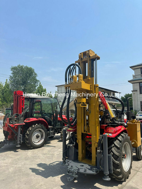 Portable Tractor Mounted Hydraulic Drilling Rig For Water Well Rock Drill