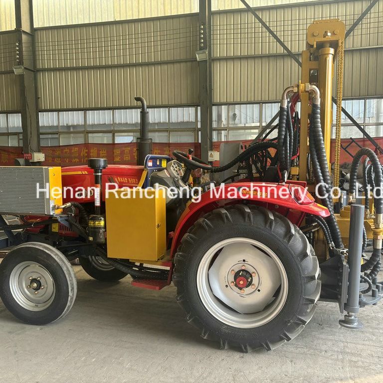 Tractor Mounted Drill Machine Able To Drill 200m Depth Water Well Drilling Rig