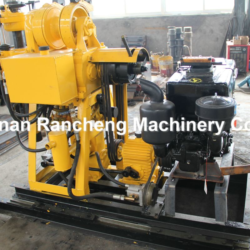 Versatile Small Borehole Drilling Rig For Depths Up To 200m With Hydraulic System