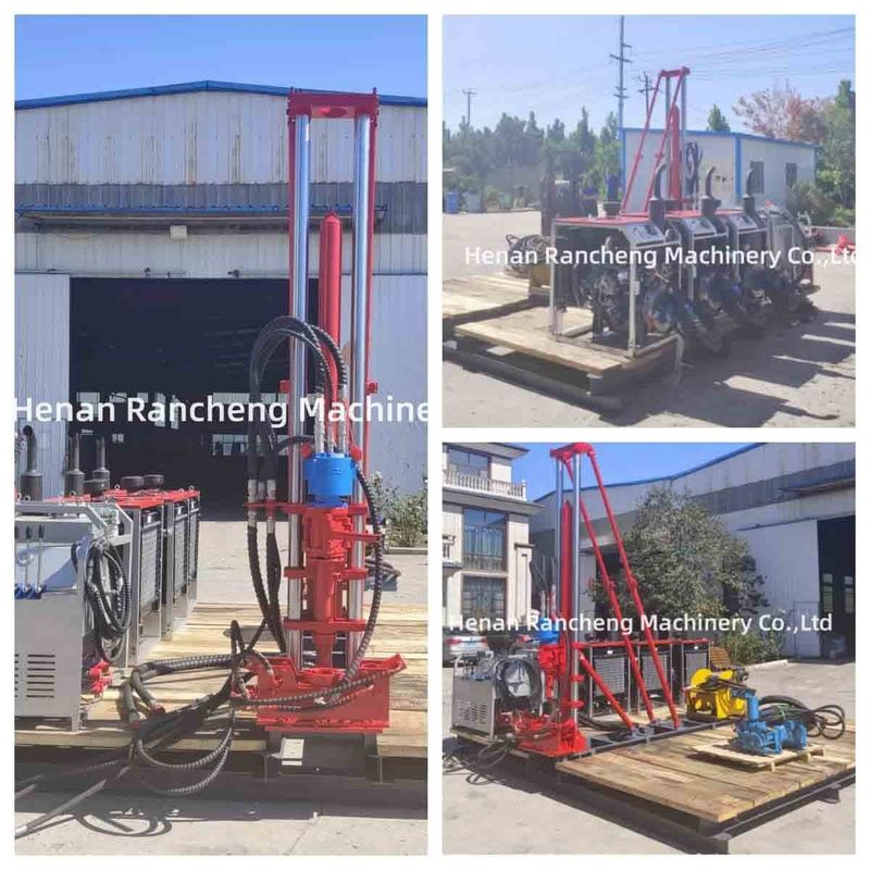 Coal Mine Exploration Raise Drilling Machine RCK400P Full Hydraulic Portable Small Deep Water Bore Core Drilling Rig