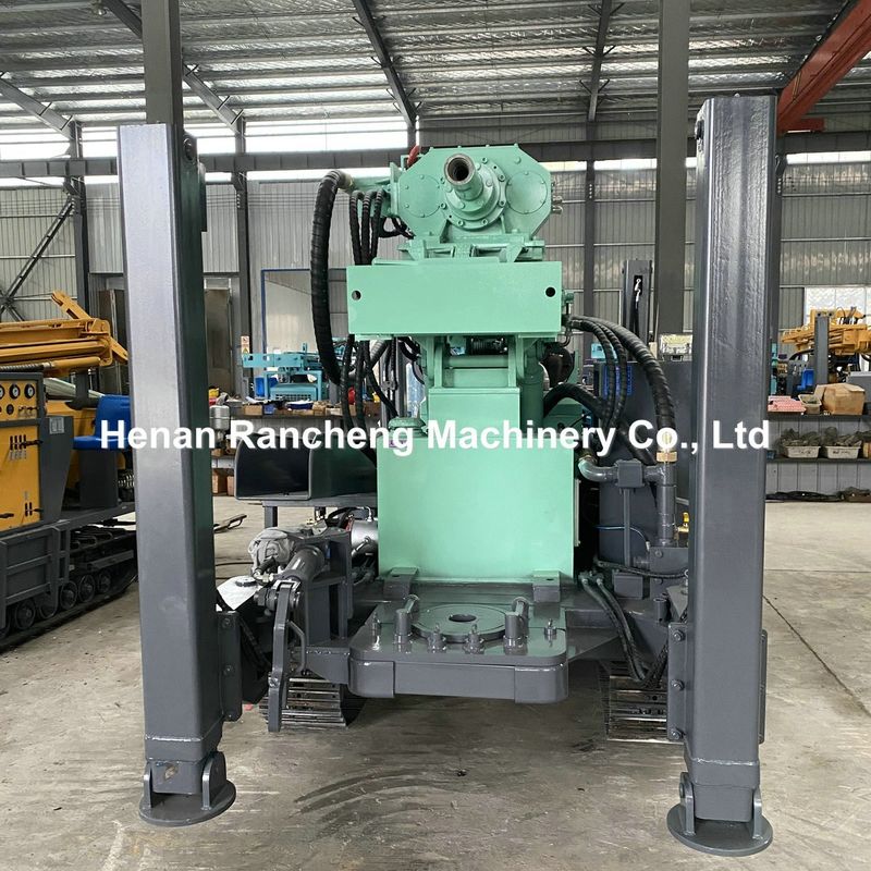 Bore Depth 350m Water Hole Well Drilling Rig Machine With 91KW Yuchai Engine