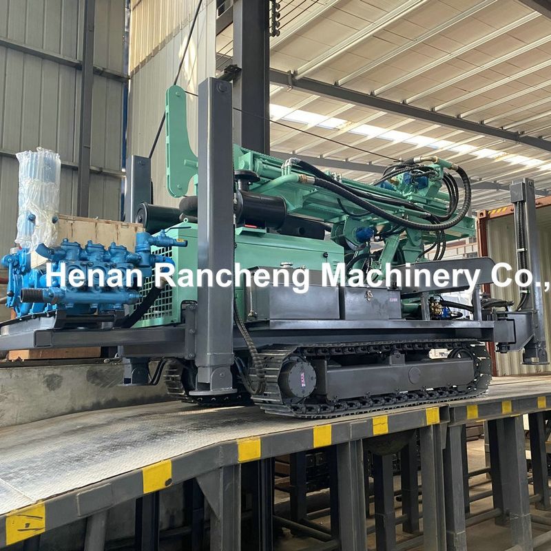 Bore Depth 350m Water Hole Well Drilling Rig Machine With 91KW Yuchai Engine