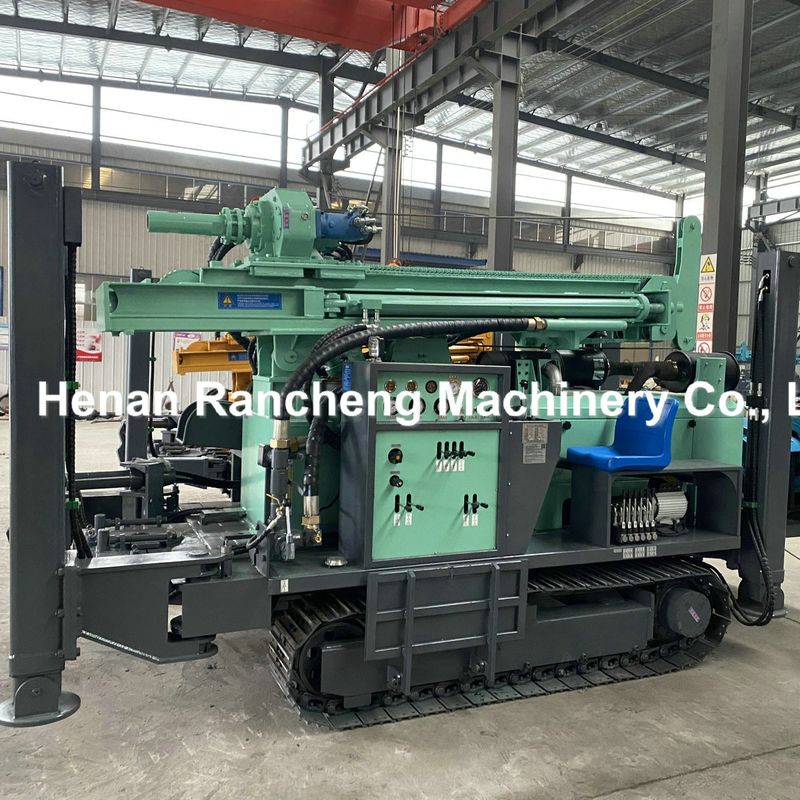 Bore Depth 350m Water Hole Well Drilling Rig Machine With 91KW Yuchai Engine
