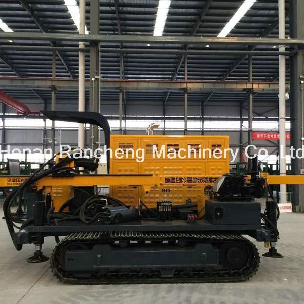 Advanced Hydraulic Crawler Core Drilling Rig Powered By 74KW Cu-mmins