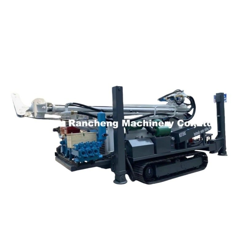 Bore Depth 350m Water Hole Well Drilling Rig Machine With 91KW Yuchai Engine