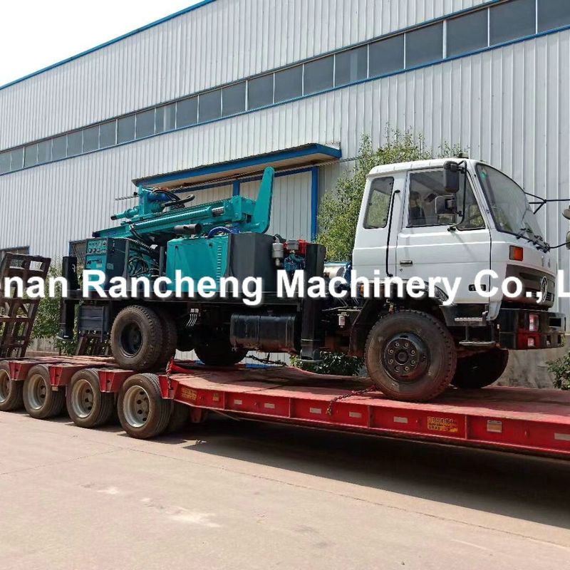 300 Meters Depth Mining drilling rig Equipment Machine water well Borehole Mounted On truck