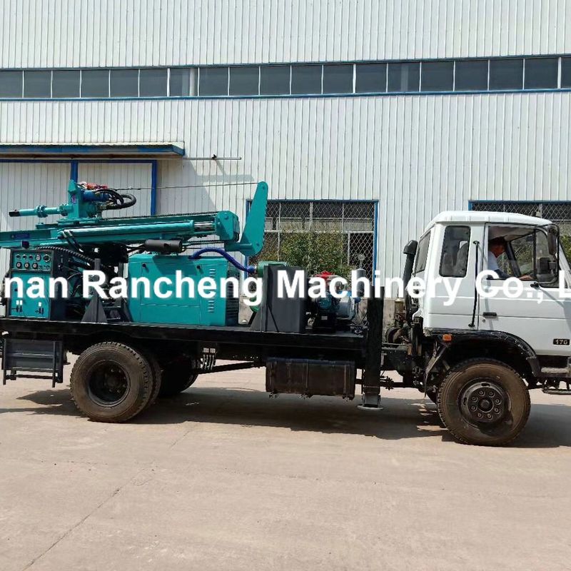 300 Meters Depth Mining drilling rig Equipment Machine water well Borehole Mounted On truck