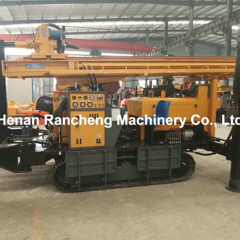 800m Geotechnical Hydraulic Crawler Type Blast Borehole Mining Machine For Rock