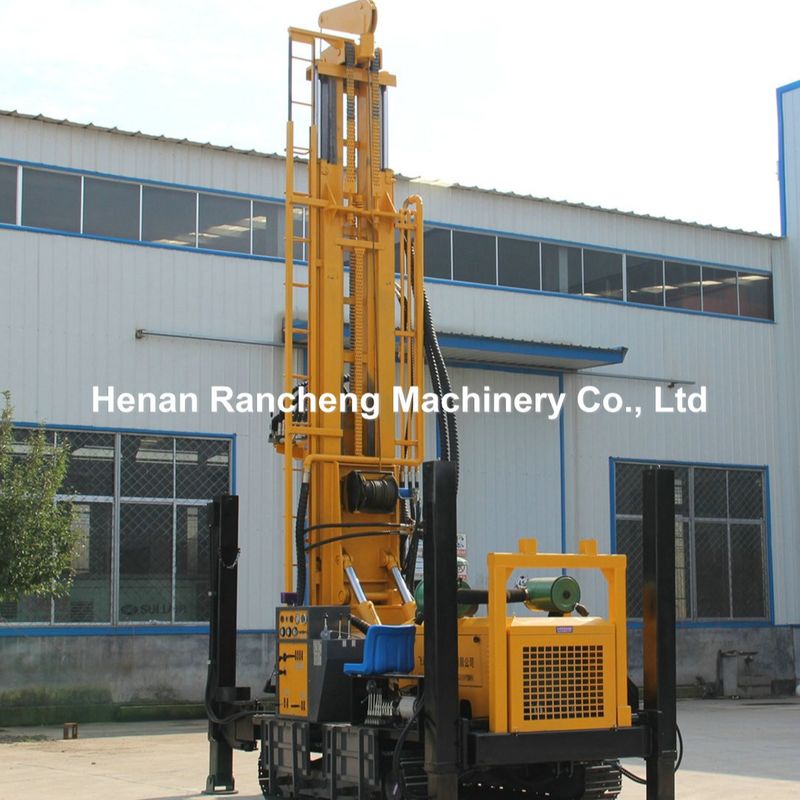 800m Geotechnical Hydraulic Crawler Type Blast Borehole Mining Machine For Rock