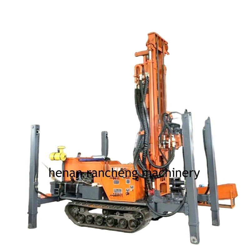 RCF800C Multi Functional Drilling Rig 800m Depth Hydraulic Borehole Rig With 154KW Cummins Engine