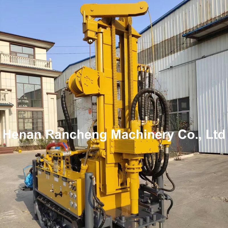 150m Drilling Depth Pneumatic DTH Crawler Drilling Rig For Water Well Drilling Rig Machine Driven By Diesel Engine