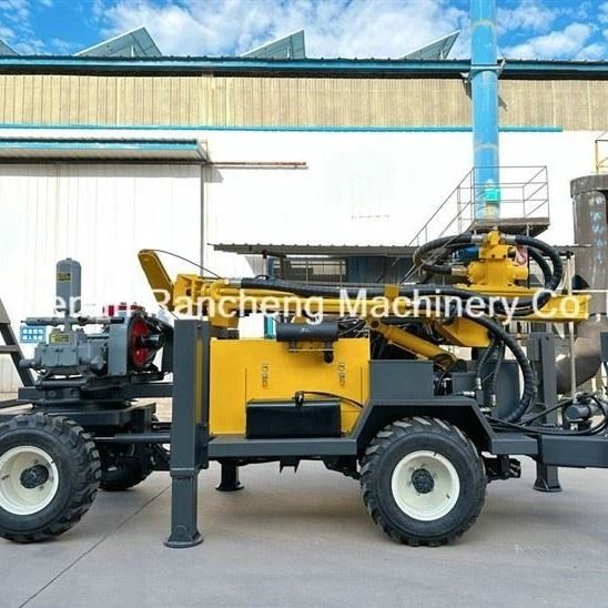 Borehole Drilling Machine With 1.4T Hoisting Force Of Winch For Stable Operation