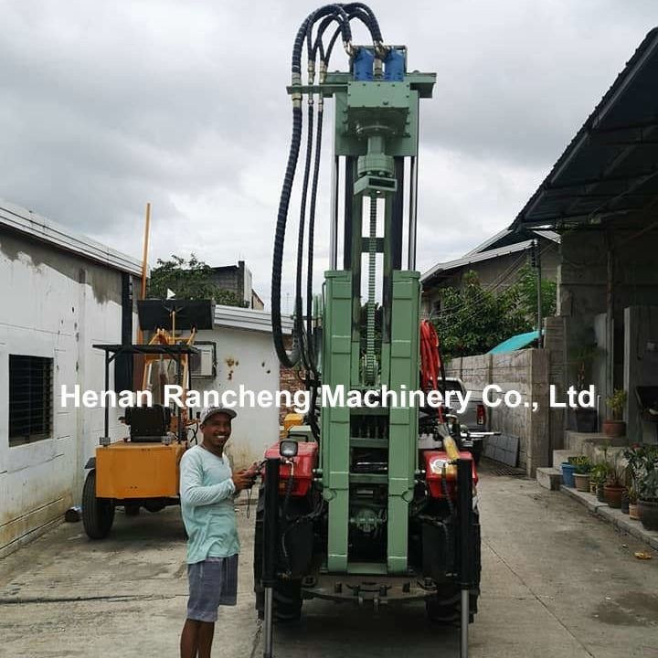Borehole Drilling Machine With 1.4T Hoisting Force Of Winch For Stable Operation