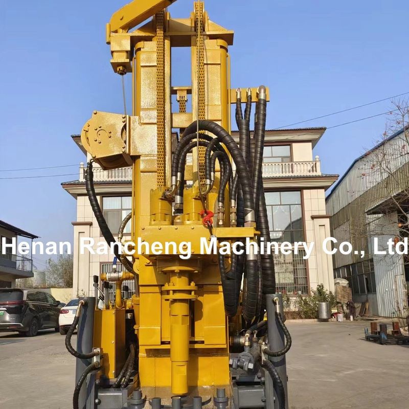 150m Deep Compact Portable Crawler Drilling Rig For Water Borehole Projects