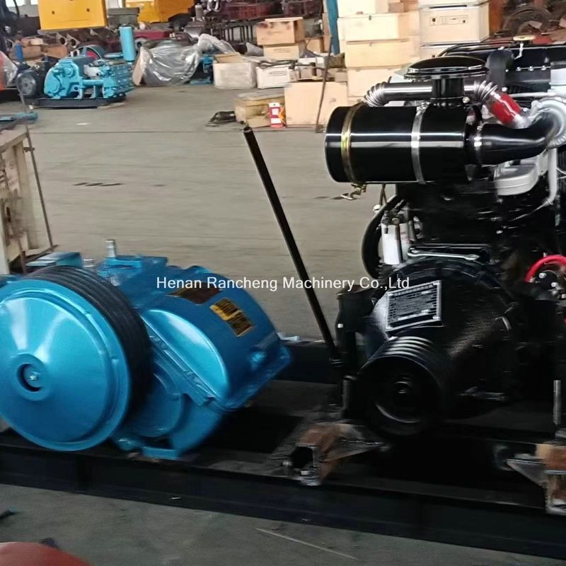 Horizontal Tri-Cylinder Dual Role Penthouse Detroit Piston Pump BW850 Mud Pump With Flow 850L/min