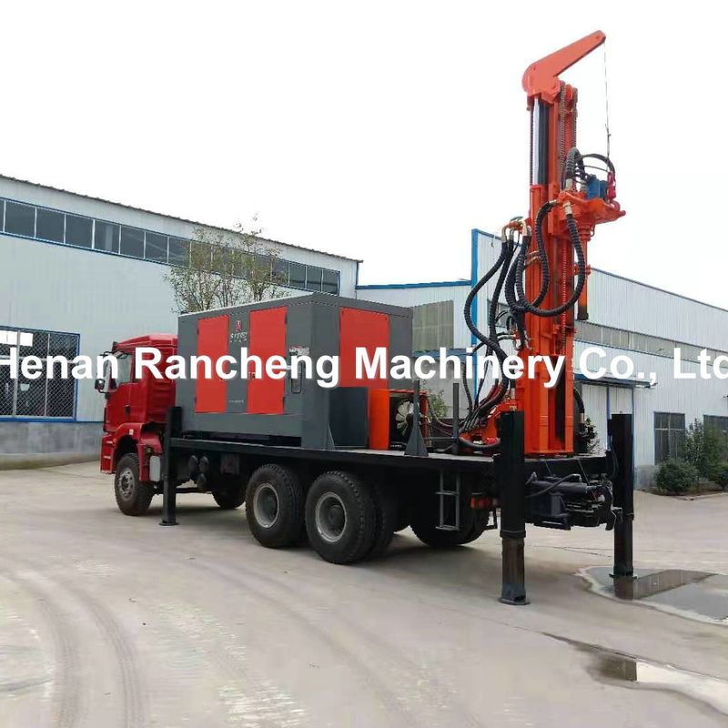 200m Truck Mounted Water Well Drilling Rig Borehole Drill Machine Equipment Portable Drill Machinery