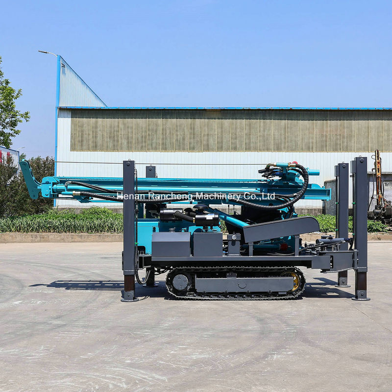 RCF280C Steel Crawler Water Well Drilling Rigs Machine 280m Depth Underground Borehole Drilling Rig