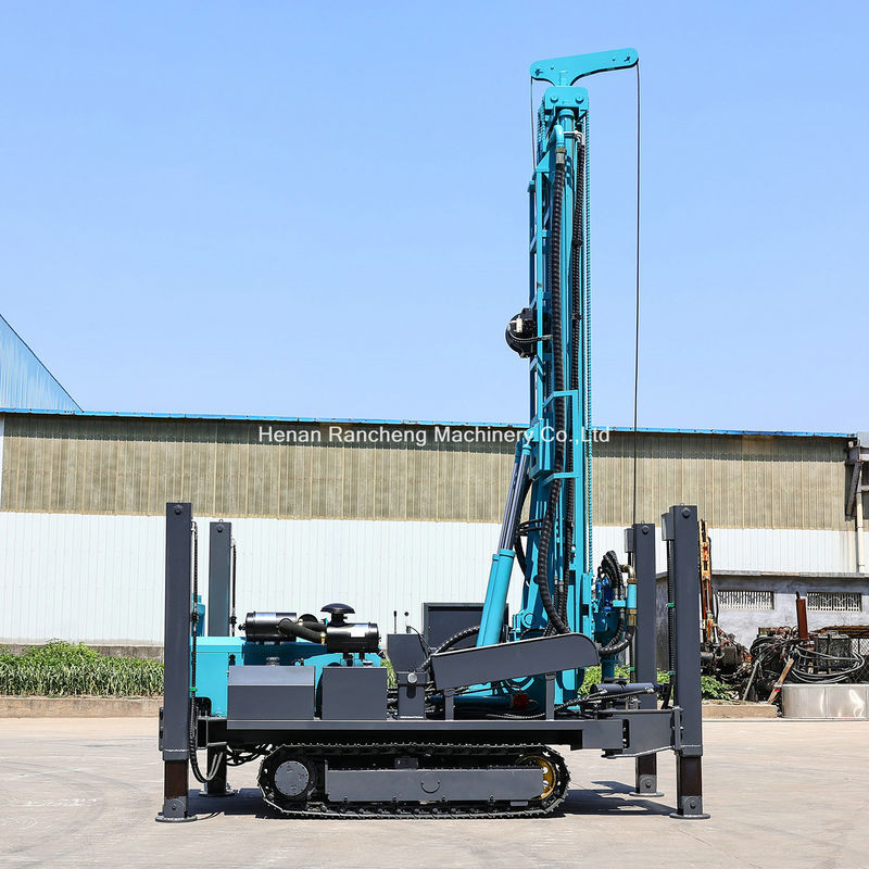 RCF280C Steel Crawler Water Well Drilling Rigs Machine 280m Depth Underground Borehole Drilling Rig