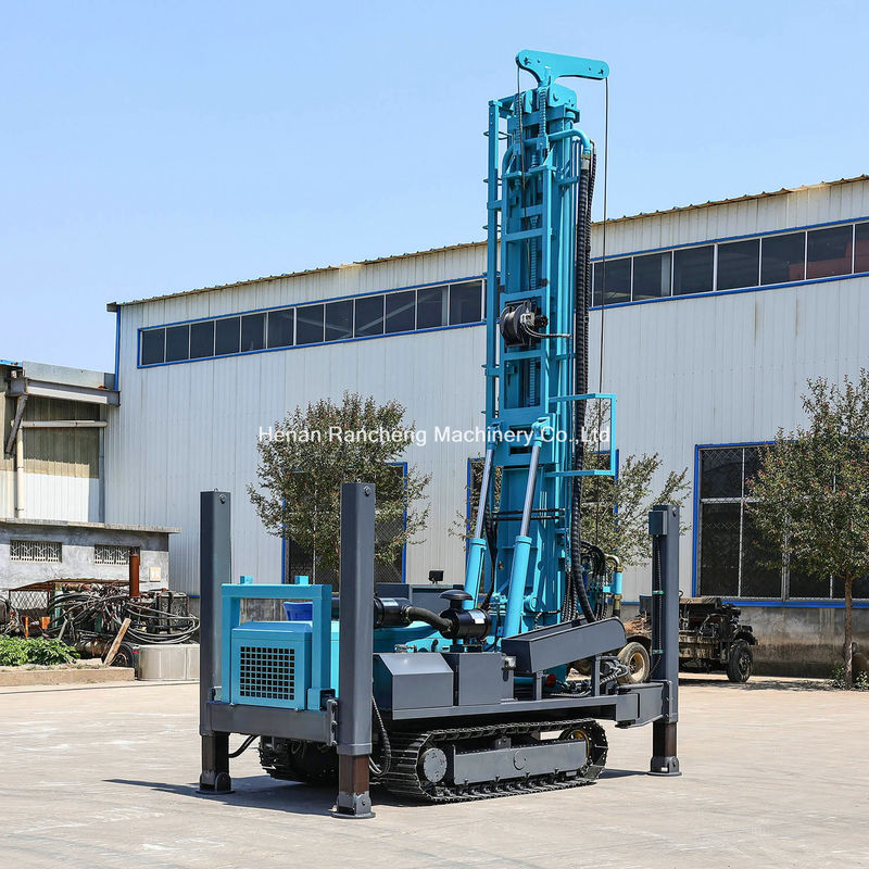 RCF280C Steel Crawler Water Well Drilling Rigs Machine 280m Depth Underground Borehole Drilling Rig
