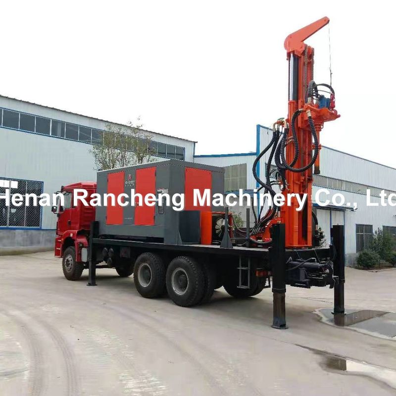 RCF200T Truck-Mounted Drilling Rig With A 6*4 Configuration And A Drilling Depth Of 200 Meters