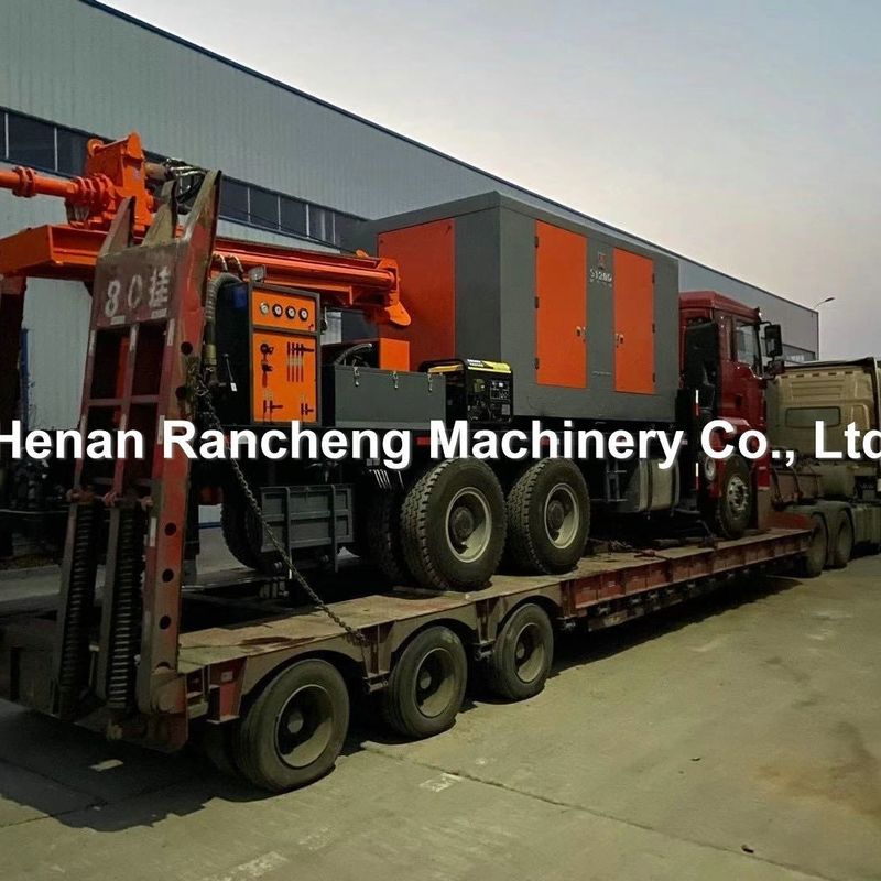 RCF200T Truck-Mounted Water Well Drilling Rig With A Drilling Depth Of 200 Meters