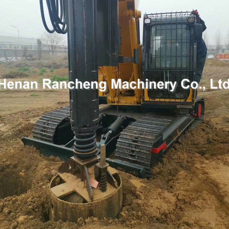 20m Rotary Drilling Rig Intelligent Operation And Display Point And Touch Control Panel Drilling Rig