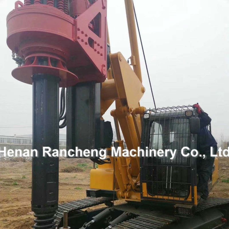 20m Rotary Drilling Rig Intelligent Operation And Display Point And Touch Control Panel Drilling Rig