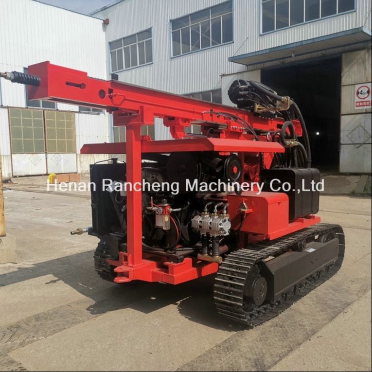 The RC130Y Solar Pile Driver is a down  hole drilling rig machine and  bore diameter is 400mm