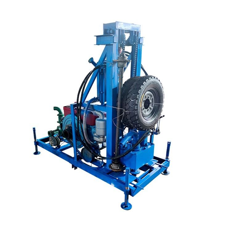 High-Torque Hydraulic Water Drilling Unit With Dual Capabilities 150m Depth & 1.5t Payload Handling