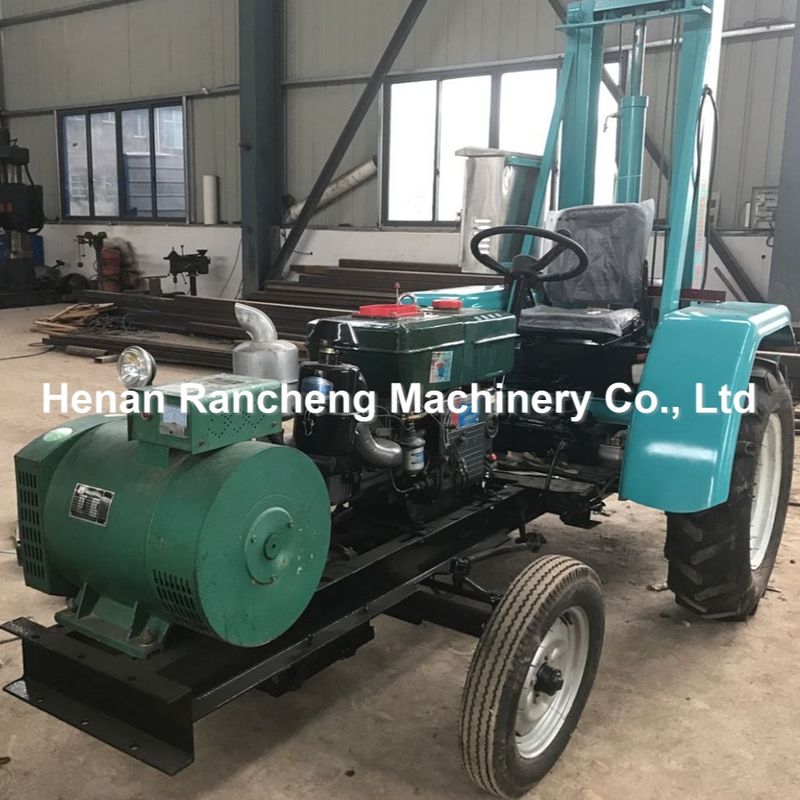 150m DTH Hydraulic Water Well Drilling Rig Machine Portable Pneumatic Tractor Mounted Drilling Rig