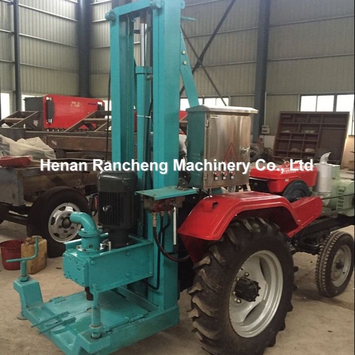 150m DTH Hydraulic Water Well Drilling Rig Machine Portable Pneumatic Tractor Mounted Drilling Rig