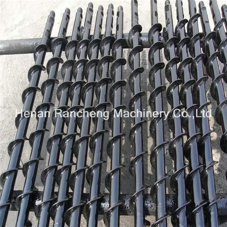 Spiral Drill Rod / Auger Drill Pipe For Water Drilling And Gas Coal Mine Exploring