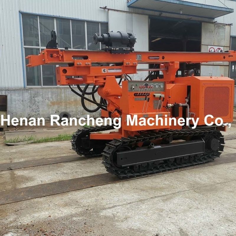 20-100mm Bore Depth Multi-Functional Solar Pile Driver For 120º Skid Pitch