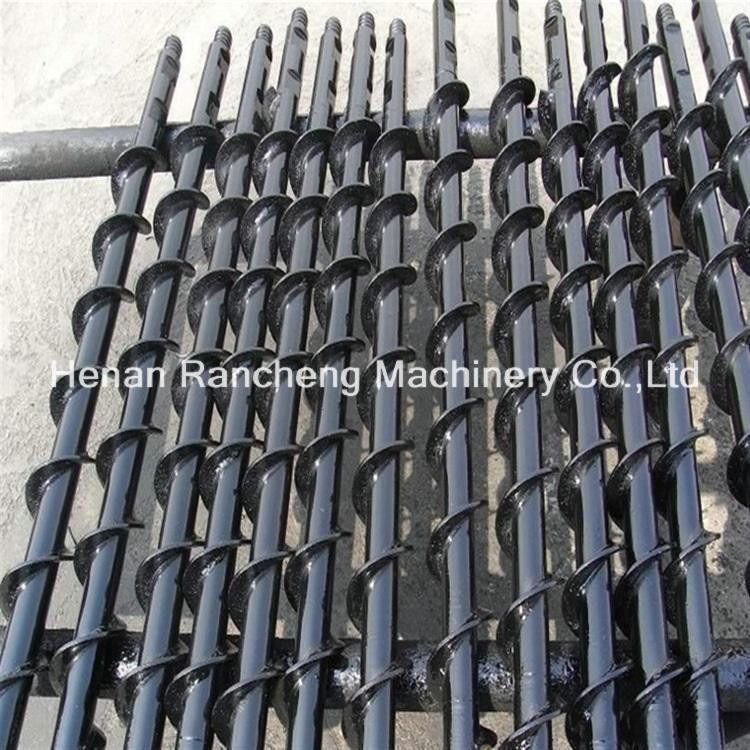 Spiral Drill Rod / Auger Drill Pipe For Water Drilling And Gas Coal Mine Exploring