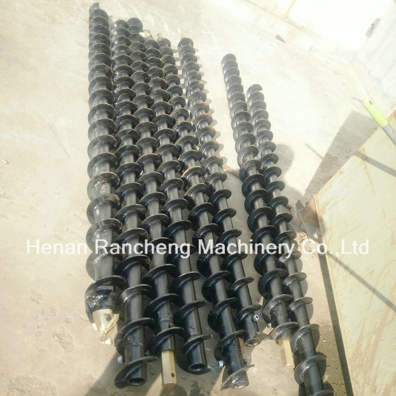 Spiral Drill Rod / Auger Drill Pipe For Water Drilling And Gas Coal Mine Exploring