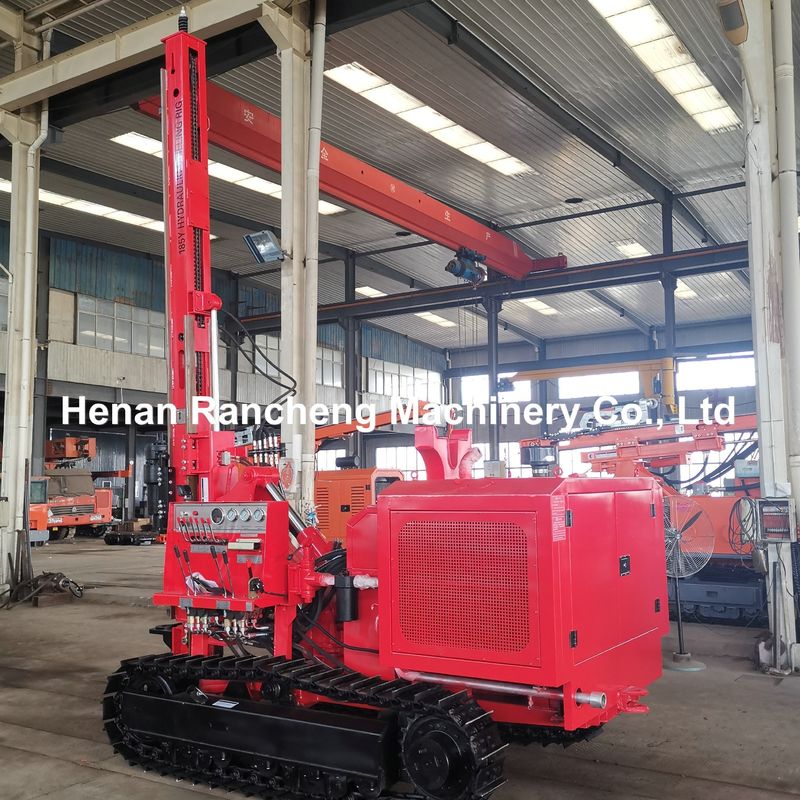 20-100mm Bore Depth Multi-Functional Solar Pile Driver For 120º Skid Pitch