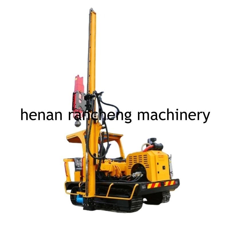 Solar Pile Driver RCH530D For 70KW Diesel Engine Min Flow Rate Of Hydraulic System