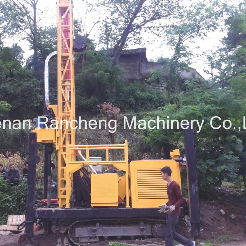 RCJ150RC Hydraulic Engineer Drilling Rig For 125W Engine Power 8000N.M Max Output Torque