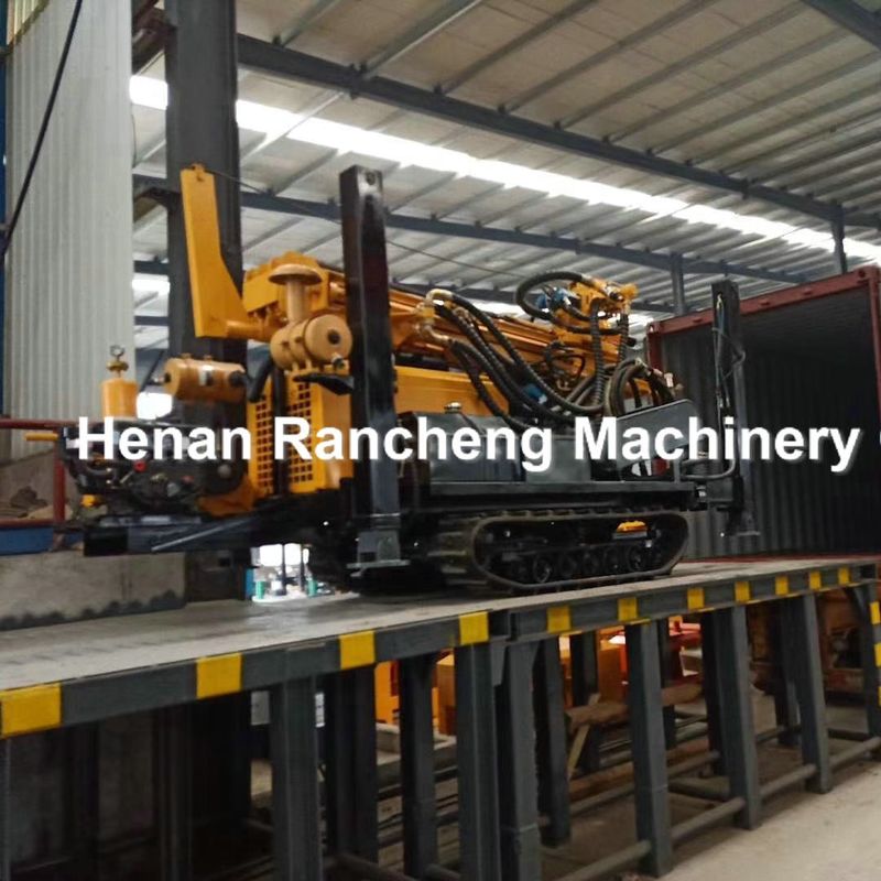 260m Deep Crawler Mounted Hydraulic Water Well Drill Rig RCF260C Water Well Drilling Rig Machine