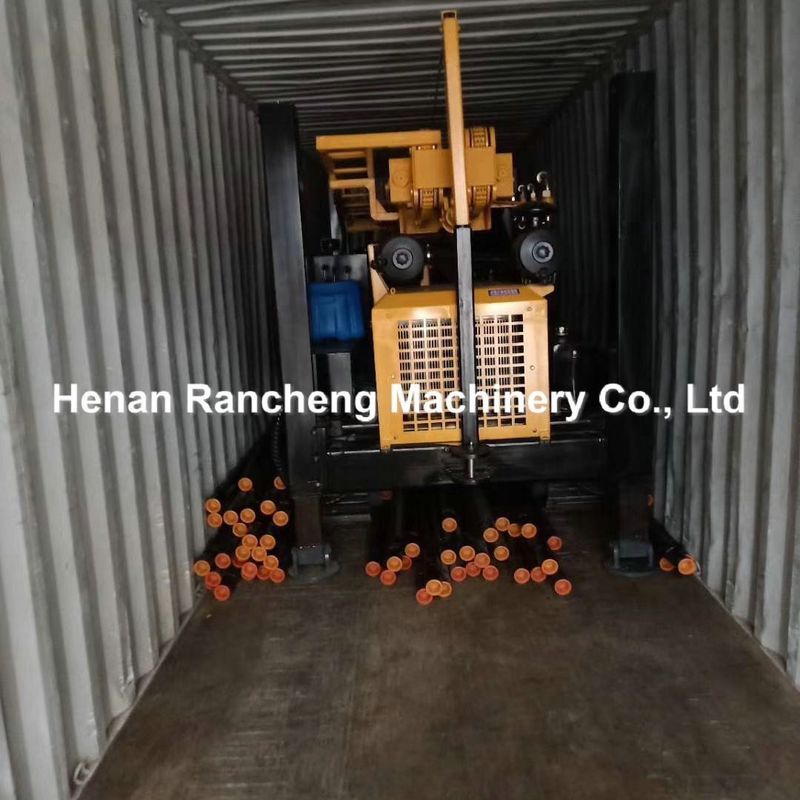260m Deep Crawler Mounted Hydraulic Water Well Drill Rig RCF260C Water Well Drilling Rig Machine