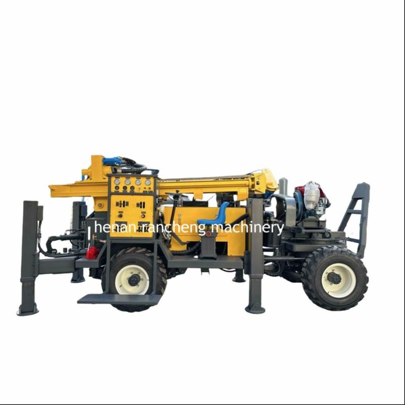 RCF220W Wheel Type Drilling Rig with 13T Lifting Force